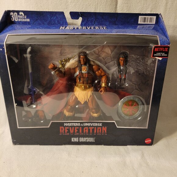 Masters of the Universe Revelation King Grayskull -- ITEM #1593 - Picture 1 of 5